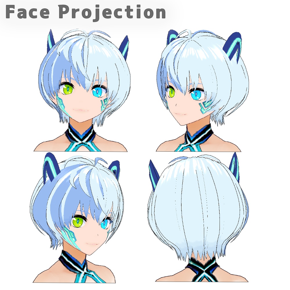 (β版)ヴィータVRoidアニメビジュアルモデル // Vita Vroid Animation Visual Model