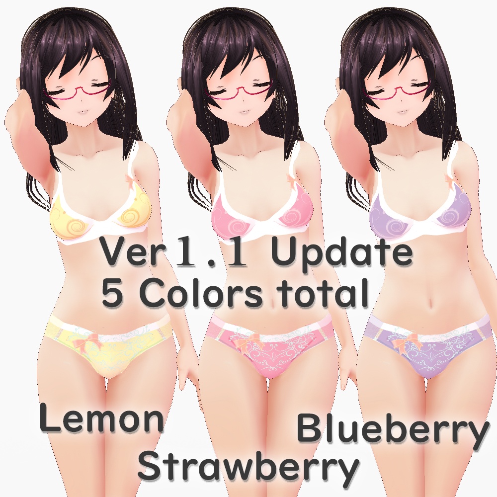 (β版)Peace Bra_and_Shorts // やすらぎブラ&ショー