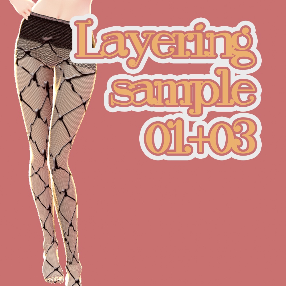(β版)VRoid Melted Tights // VRoidとろけるタイツ
