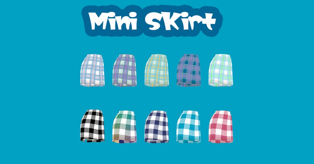 (β版)【VRoid】Skirt of Puberty // お年頃スカート