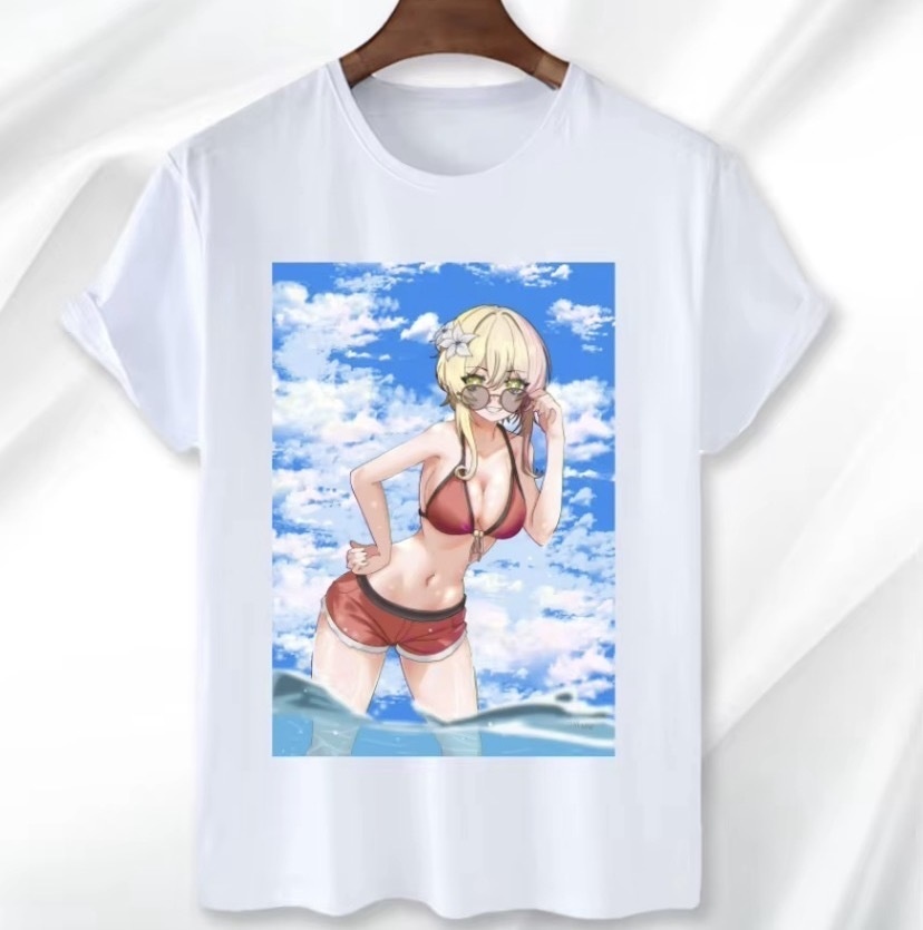 【原神】蛍ちゃん 水着Tシャツ