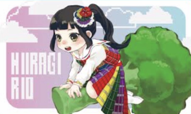 りおくじ(缶バッチとステッカーセット)