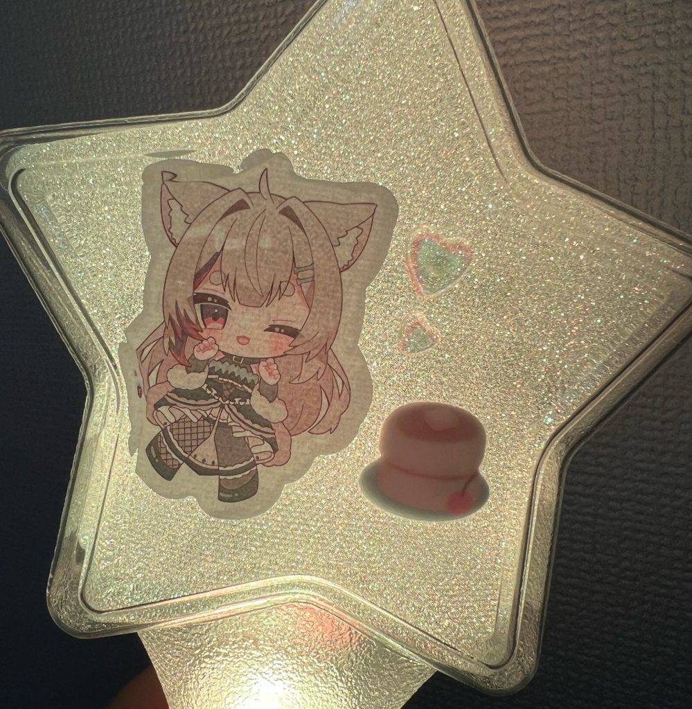 きゃわいい星型ペンライト