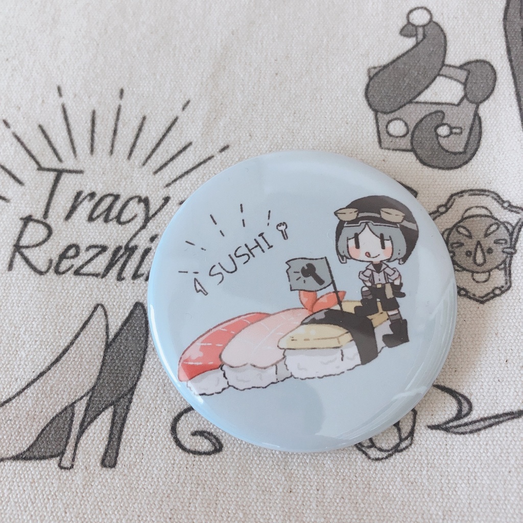 缶バッチ(機械技師)