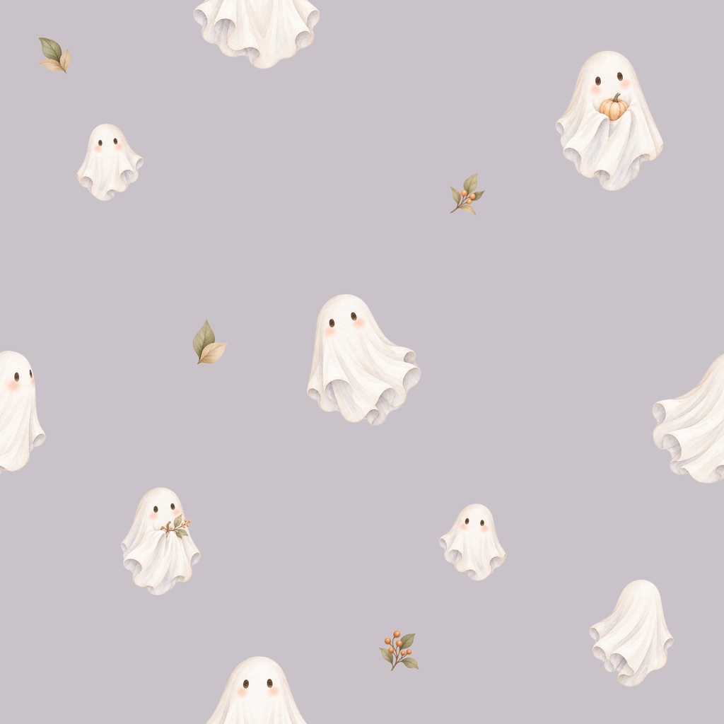 Cozy Halloween|大人かわいい水彩シームレスデジタルペーパー 6枚セット
