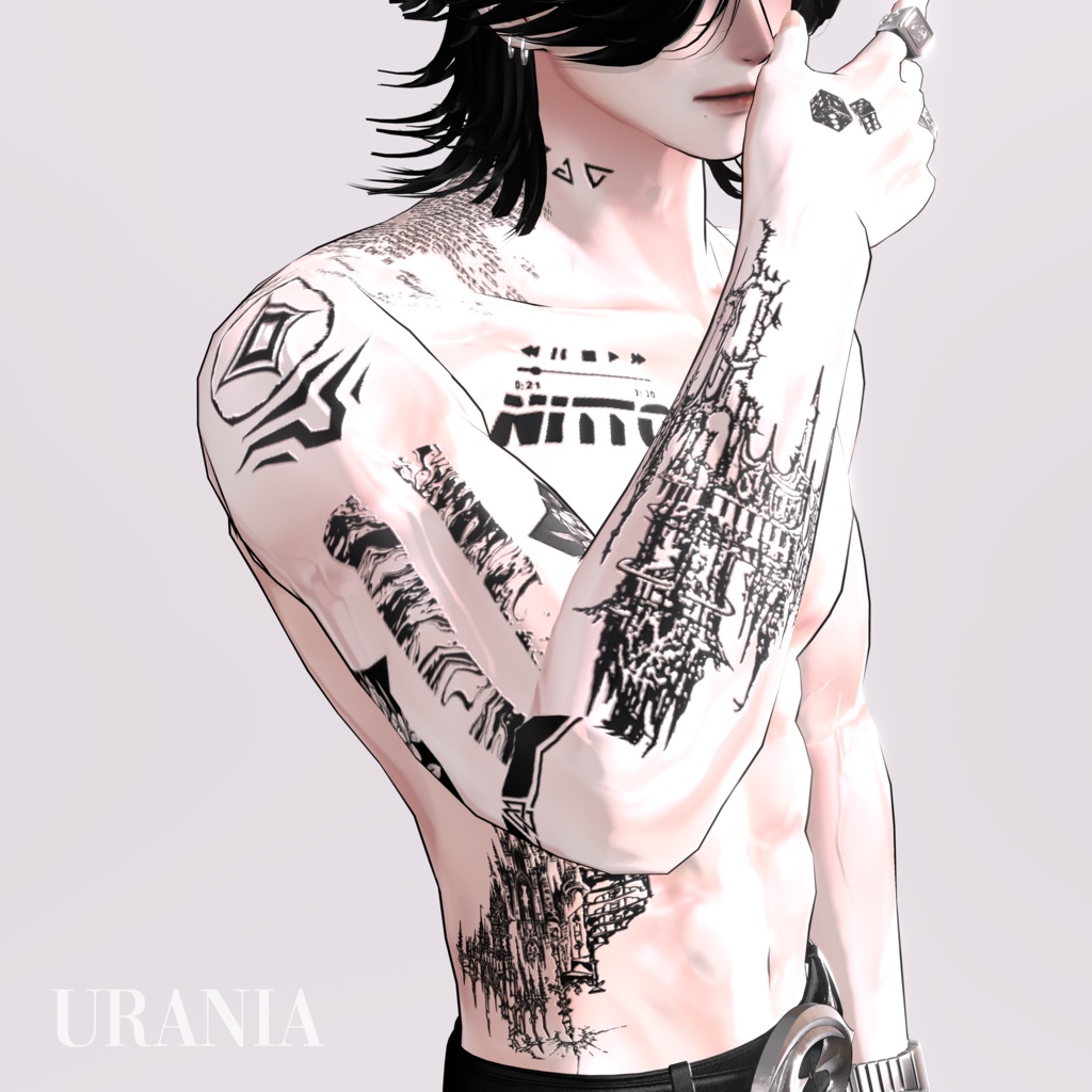 MOOD DICE (2style.) (For Minase,Tattoo+NM)