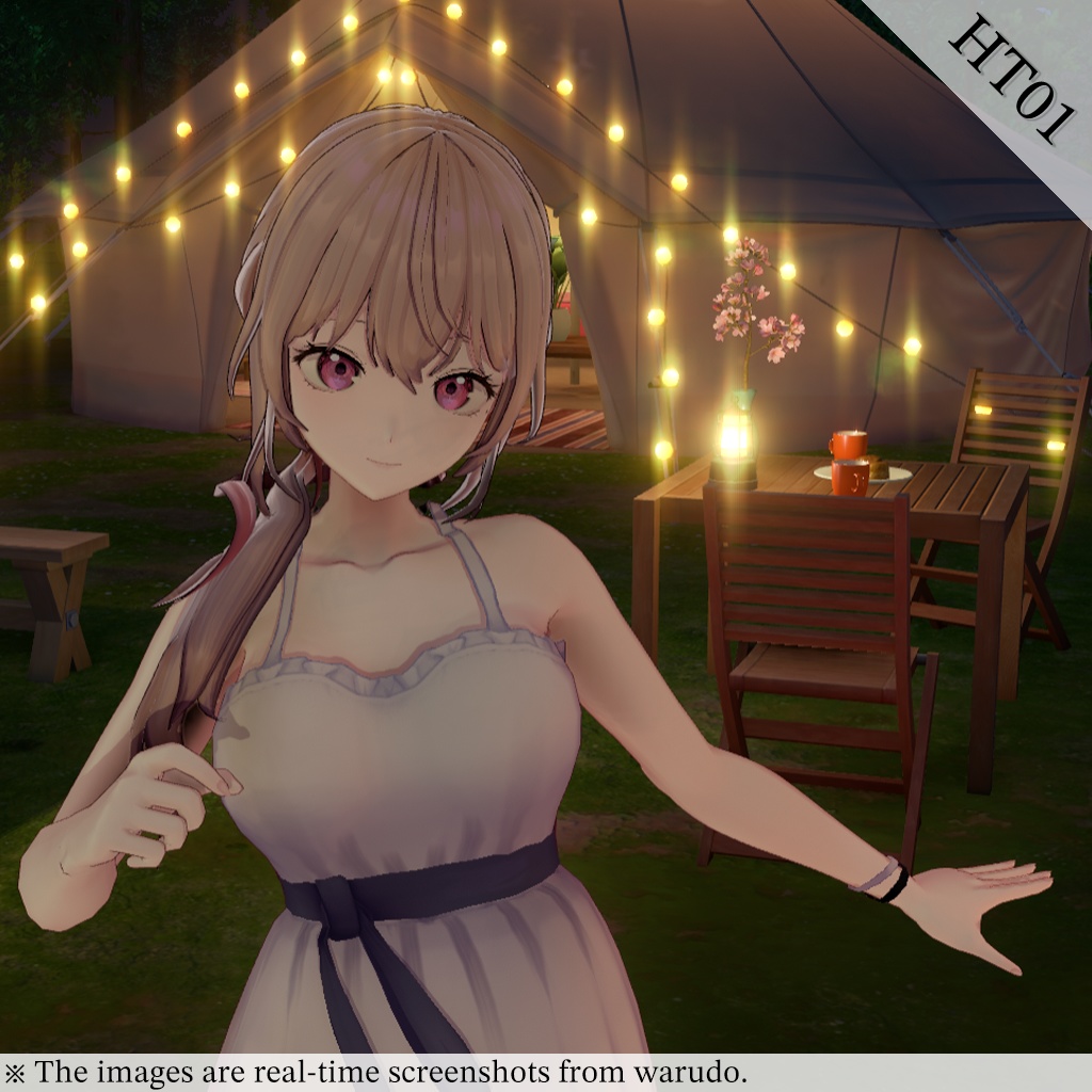 【VRoid正式版】ローテールヘアプリセット / Lowtail hair preset