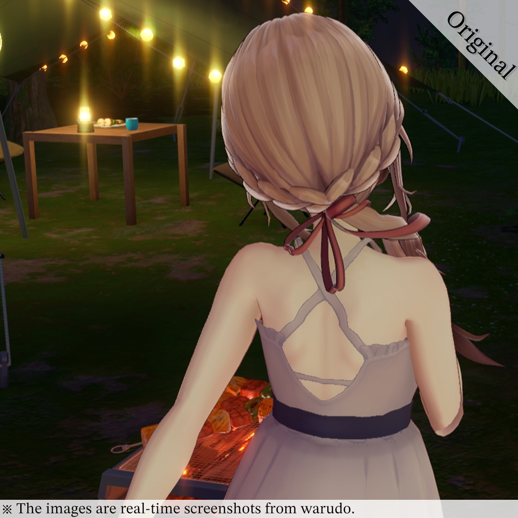 【VRoid正式版】ローテールヘアプリセット / Lowtail hair preset