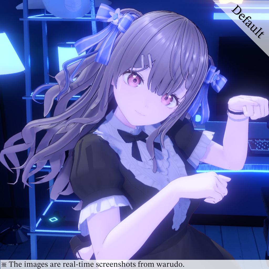 【VRoid正式版】ウェービーロングヘア / Wavy long hair