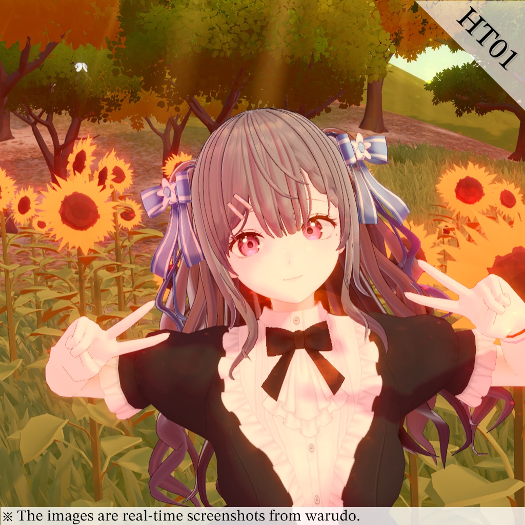 【VRoid正式版】ウェービーロングヘア / Wavy long hair