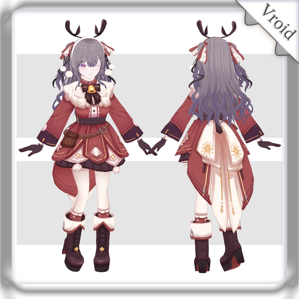 【VRoid正式版】レインディアスさん/Reindeer Miss