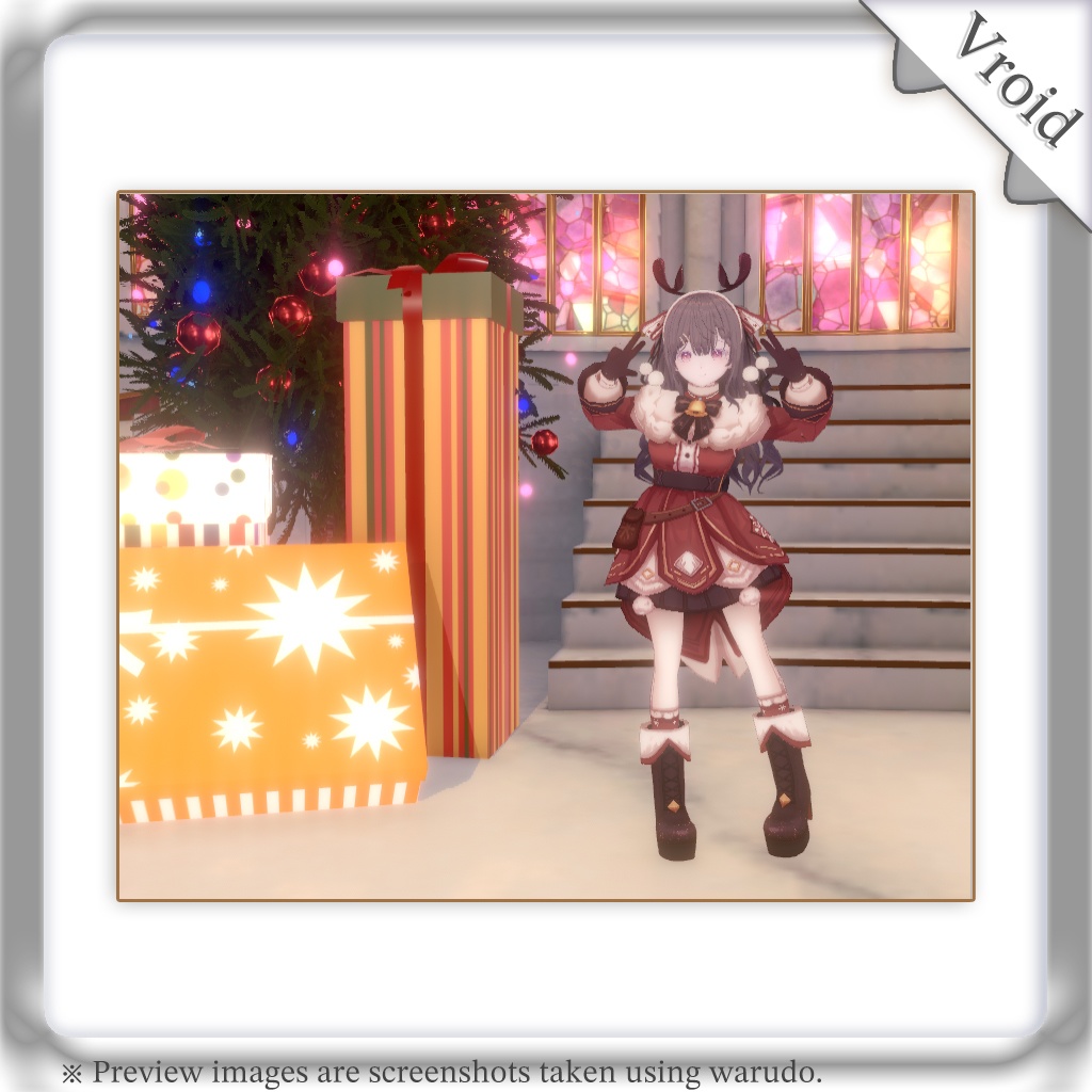 【VRoid正式版】レインディアスさん/Reindeer Miss