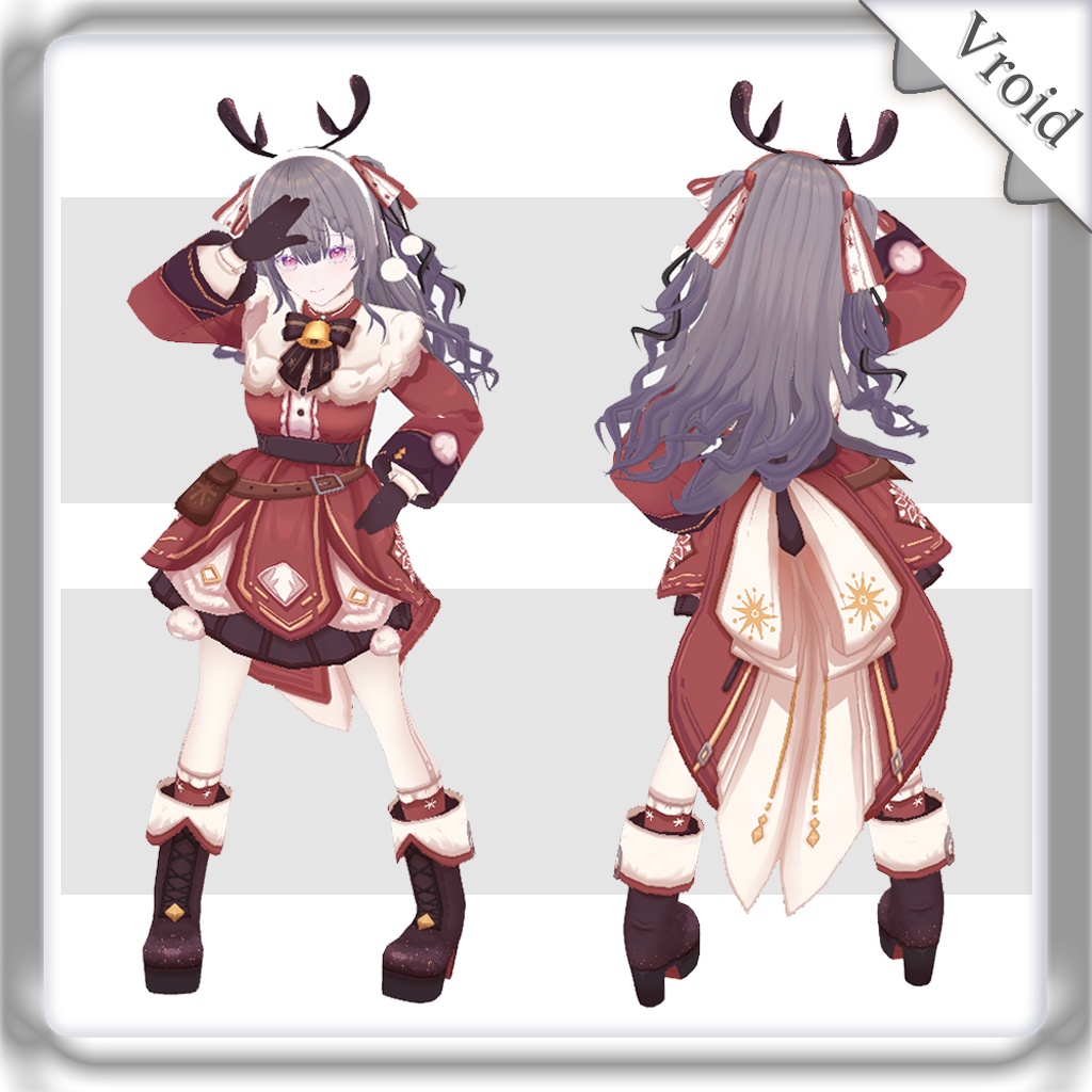 【VRoid正式版】レインディアスさん/Reindeer Miss