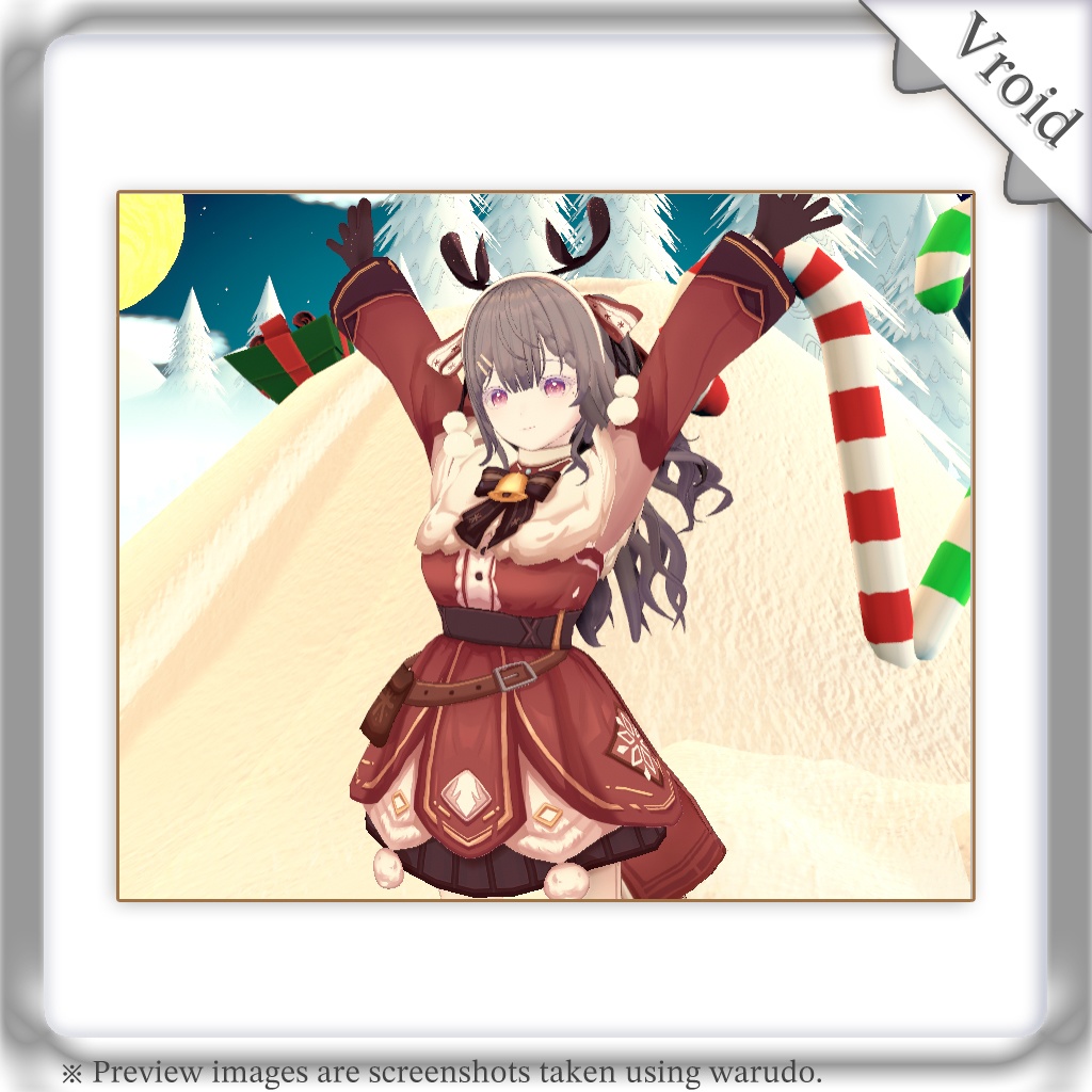 【VRoid正式版】レインディアスさん/Reindeer Miss