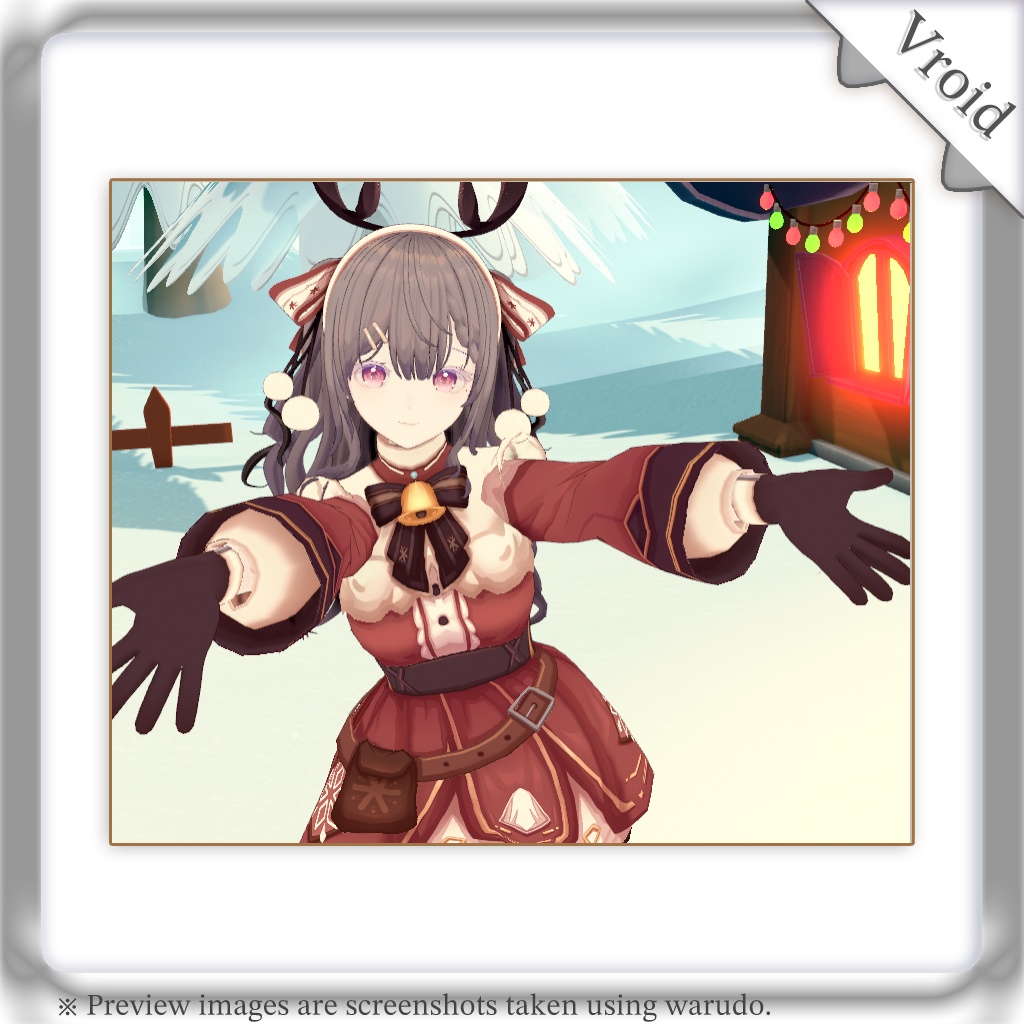 【VRoid正式版】レインディアスさん/Reindeer Miss