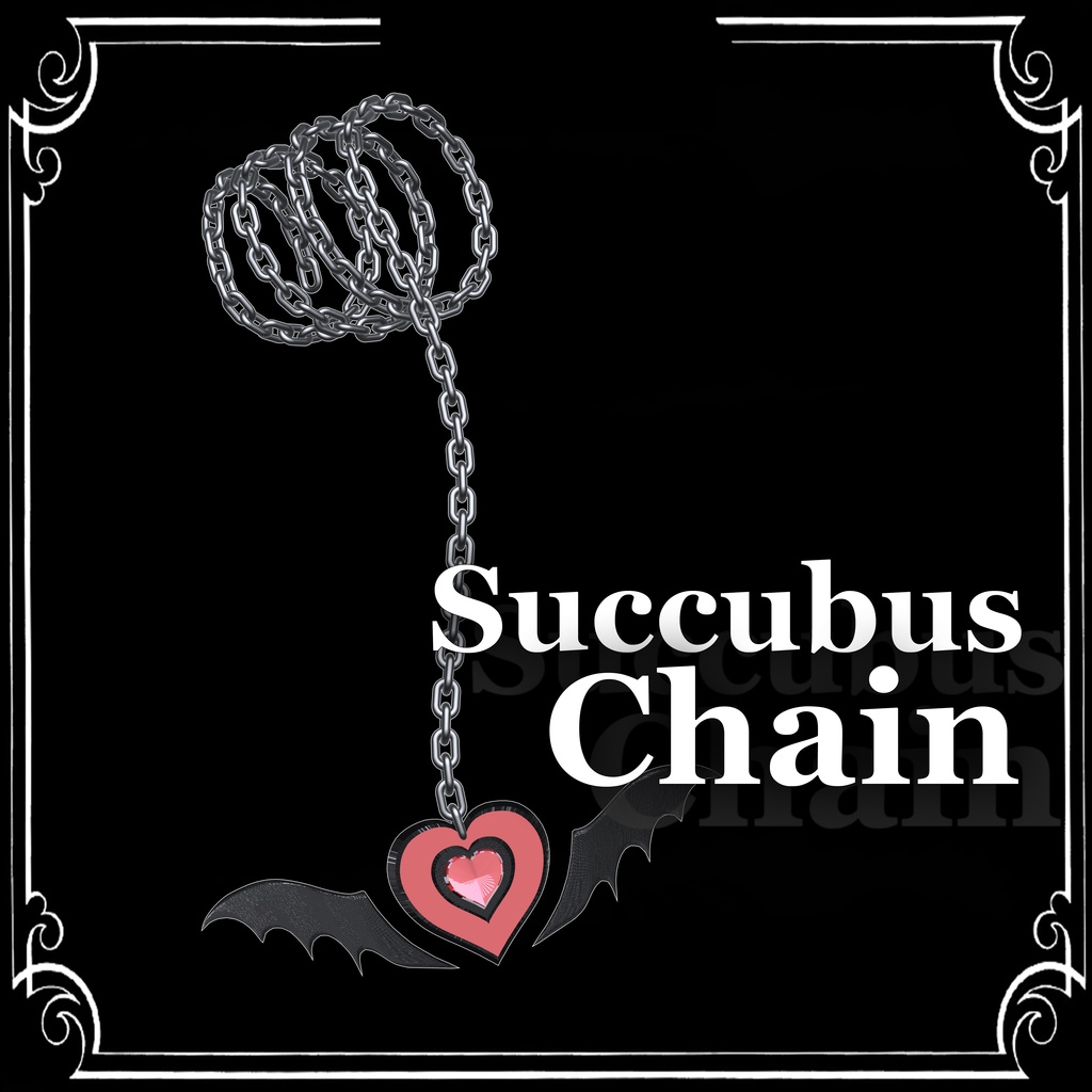 Succubus Heart - Chain Bracelet for Moe