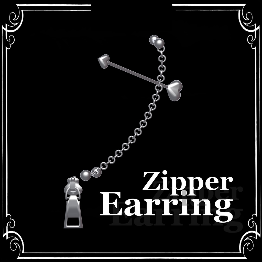 Zipper Earing - For Moe, Selestia