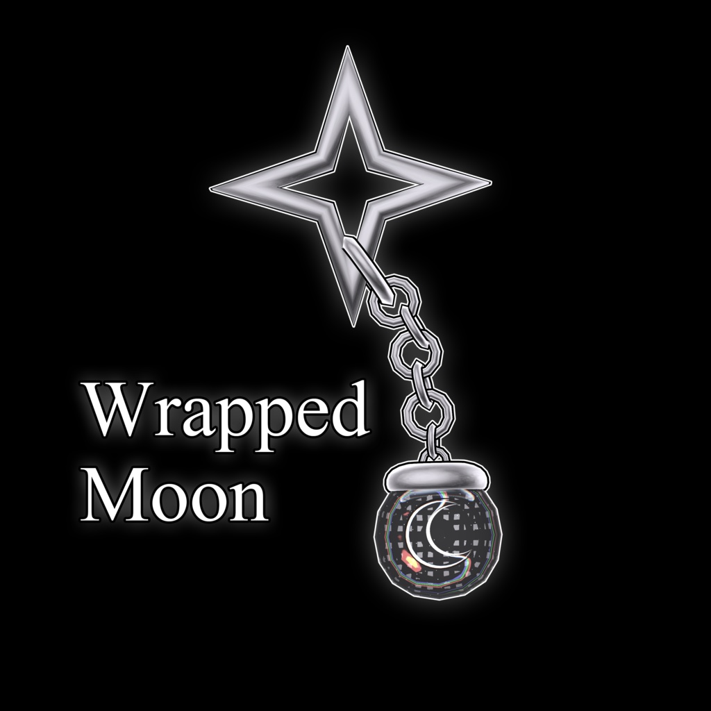 (Free) Wrapped Moon - Simple Hairpin