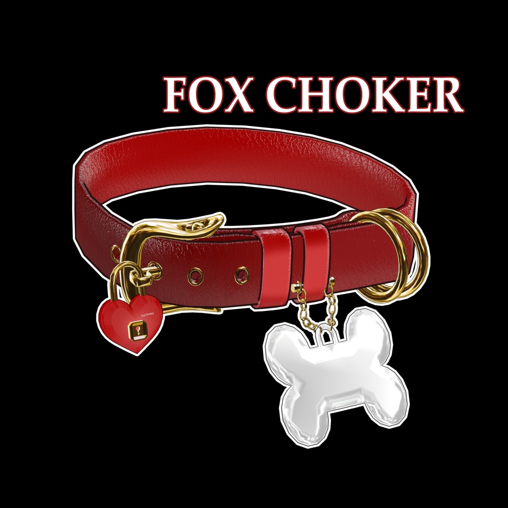 FOX Choker - Simple BDSM Choker 