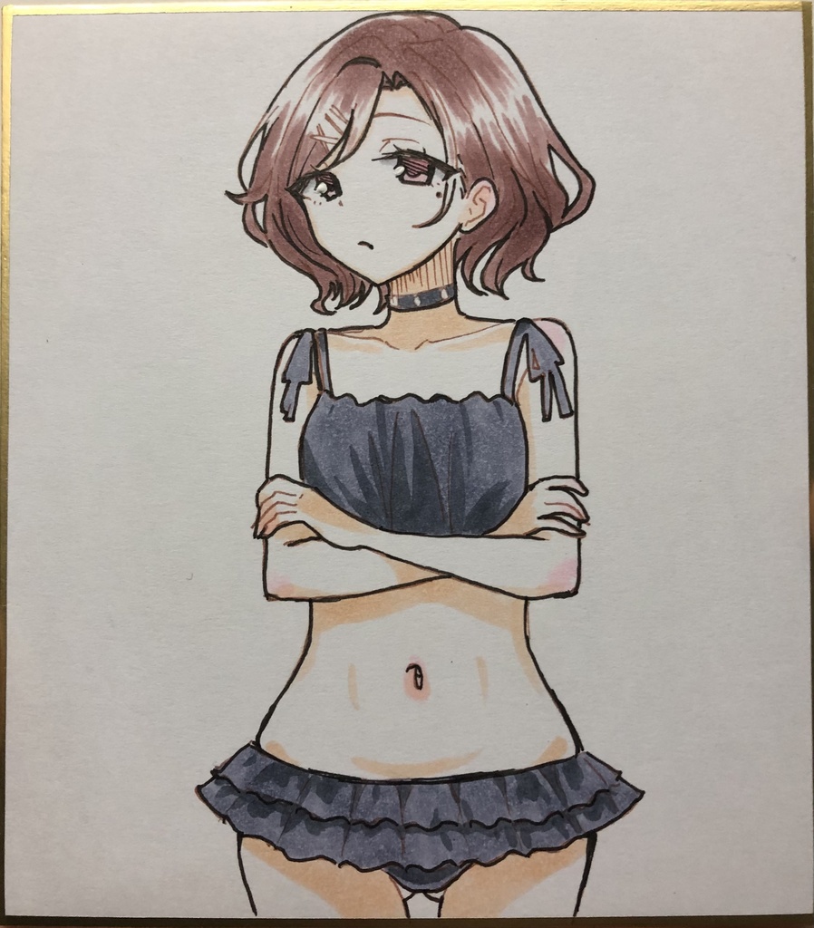 樋口円香ミニ色紙イラスト