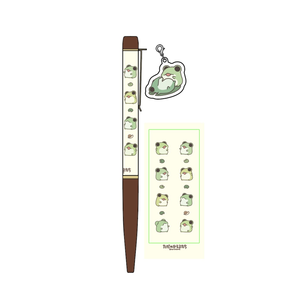 チャーム付きボールペン