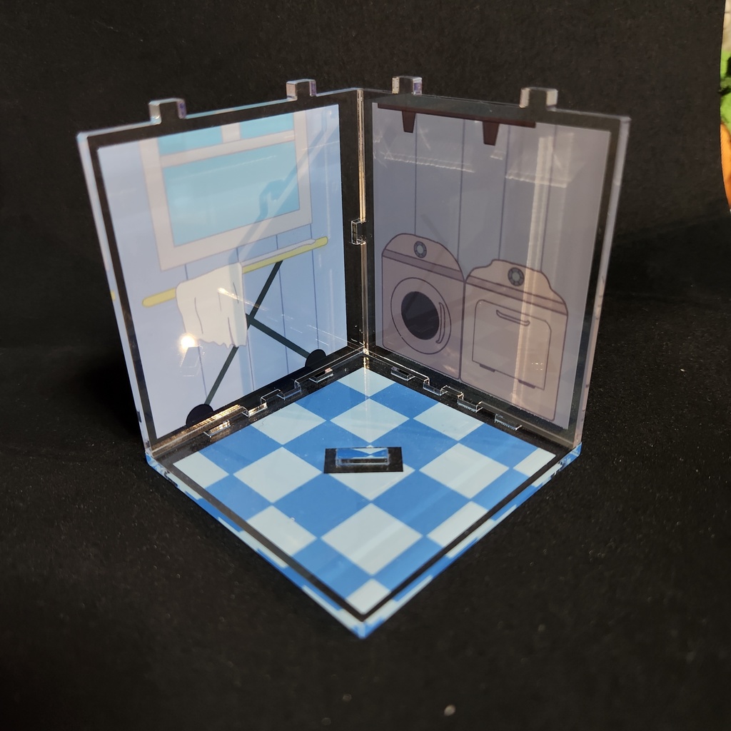 背景アクリルジオラマ ~おねむシリーズ~ 624