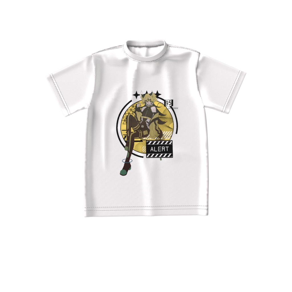 なかばちビックシルエットTシャツ