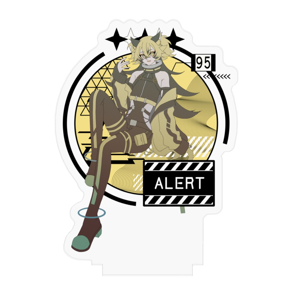 なかばちデザインアクリルスタンド