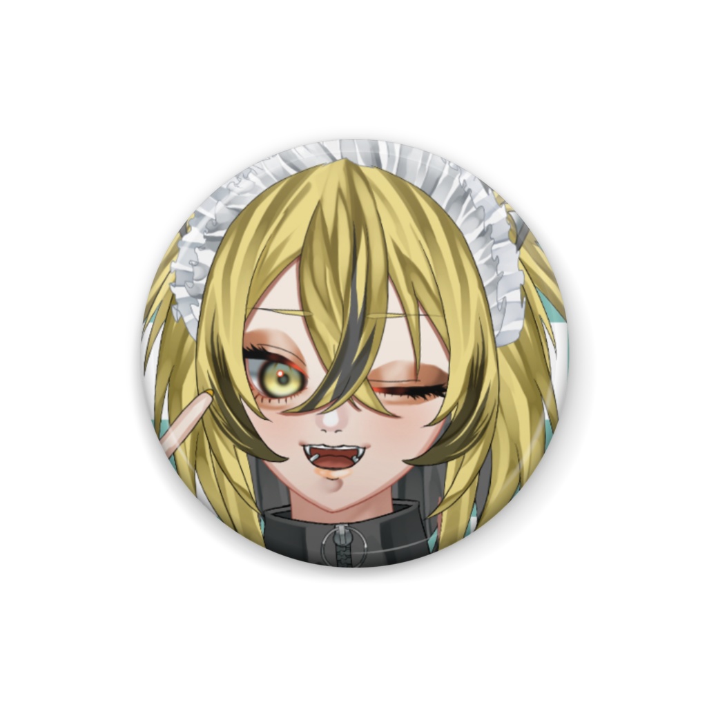 なかばち　ジャージメイド缶バッチ