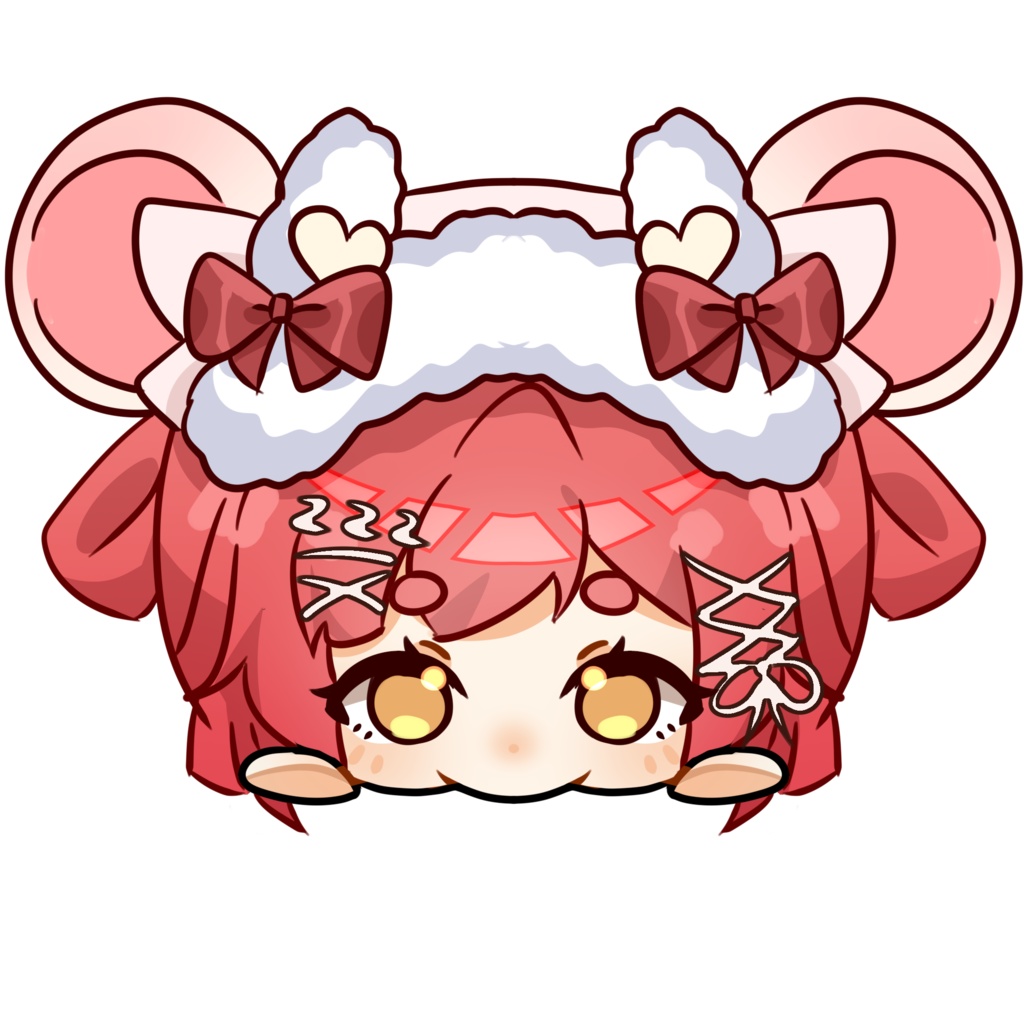 【限定1点】【VTS対応】販売中のLive2Dモデル:かわいいいちごマウス