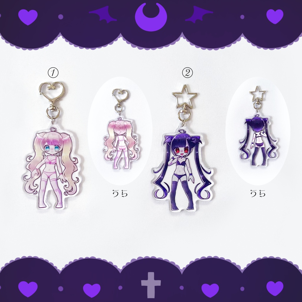 えちぷりアクリルキーホルダー