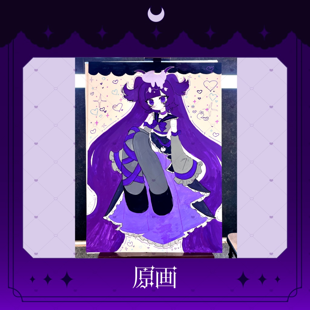 原画(ライブペイント)