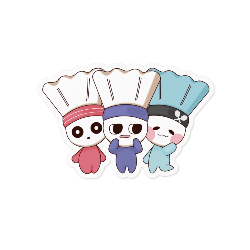 ばどみん - ステッカー1