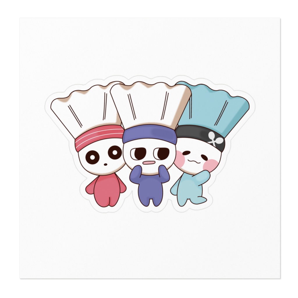 ばどみん - ステッカー1