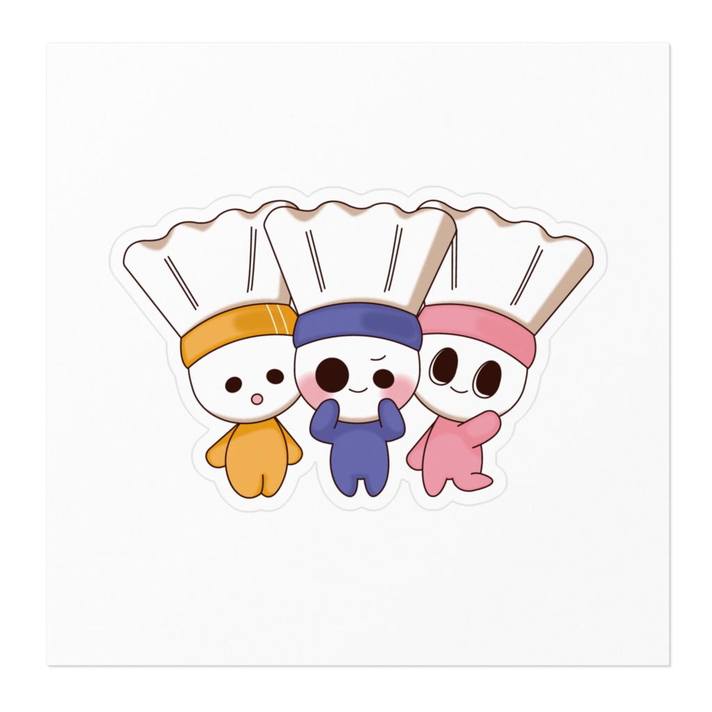 ばどみん - ステッカー2