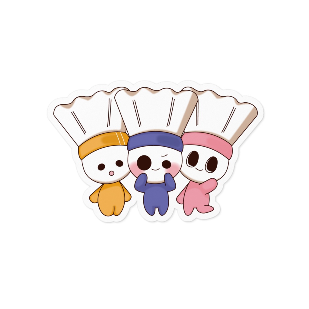 ばどみん - ステッカー2