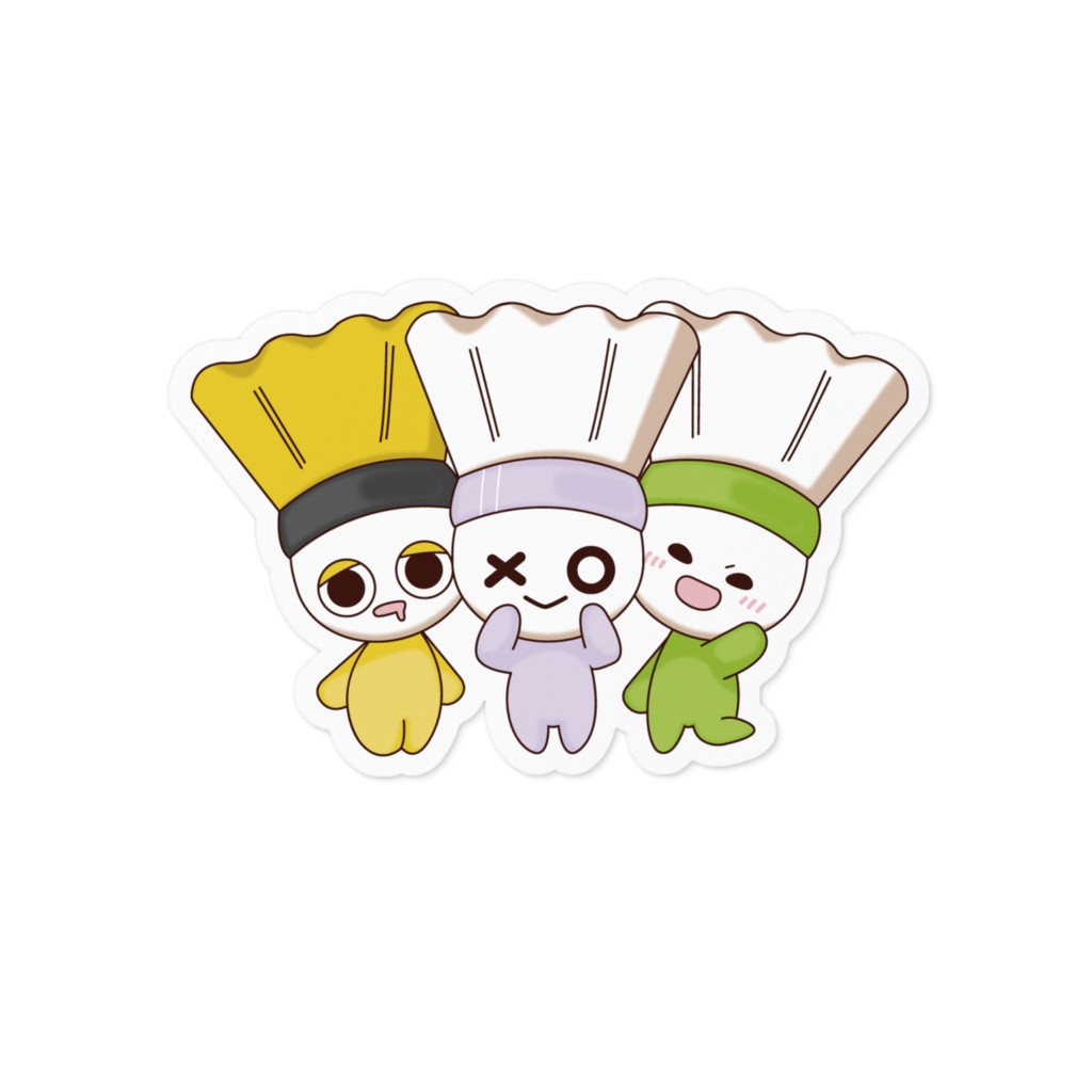 ばどみん - ステッカー4