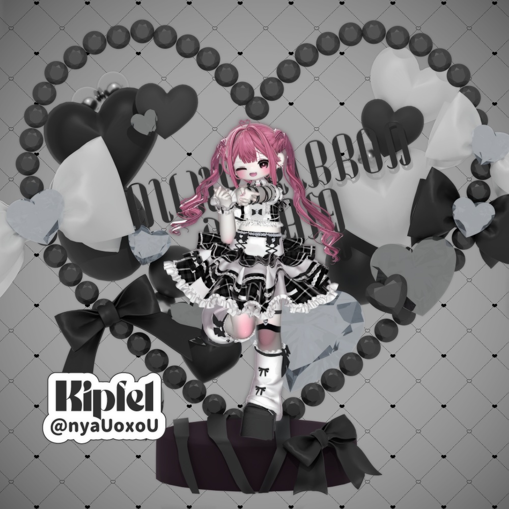 【4アバター対応】🎀ミルキィリボン♡ドリーム🎀Milky Ribbon♡Dream #vanity_belle