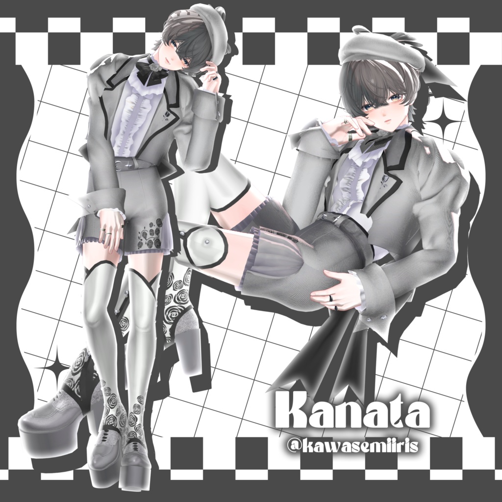 【4/1までセール中!】【7アバター対応】🥀薔薇月学園制服🥀Rosemoon Academy Uniform #vanity_belle