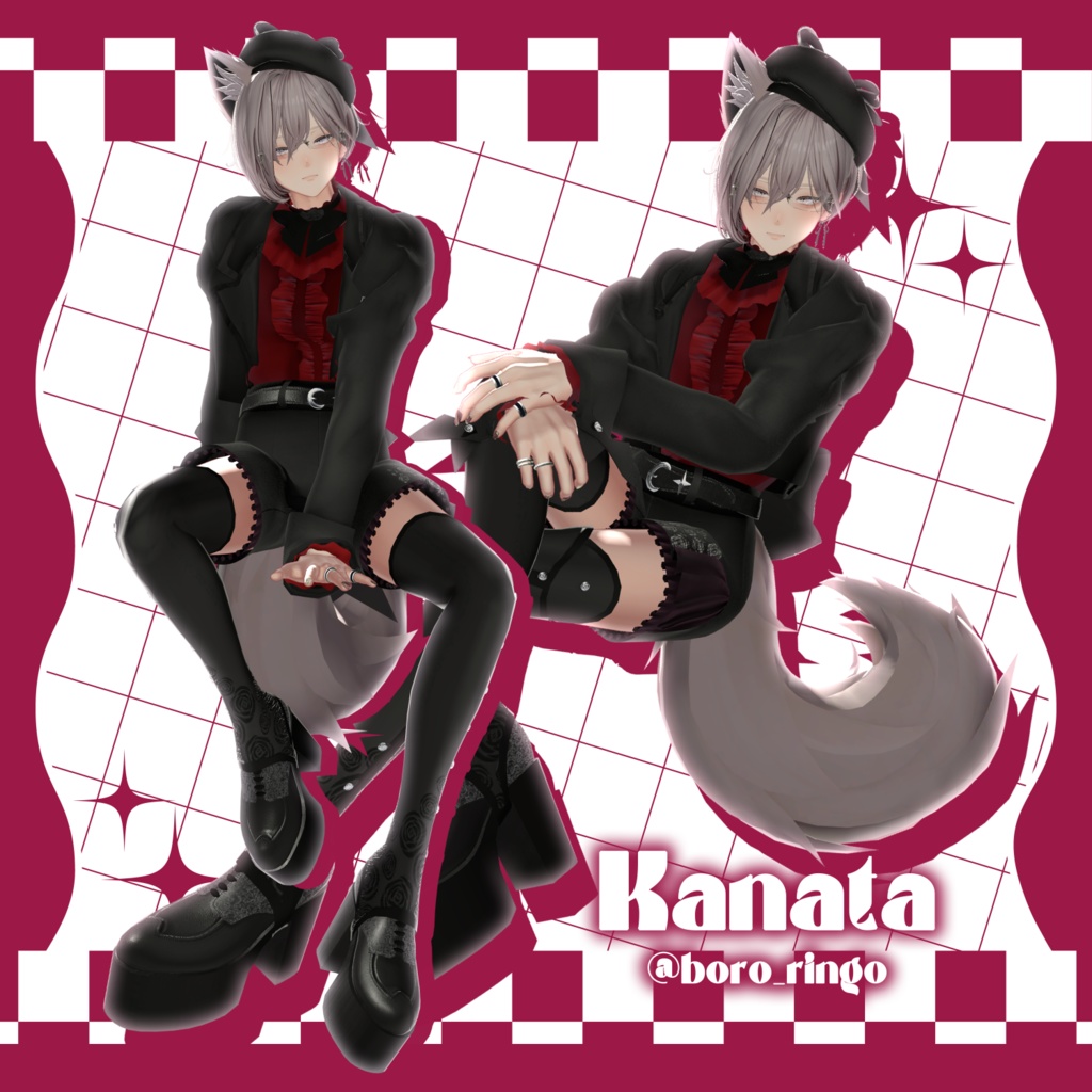 【4/1までセール中!】【7アバター対応】🥀薔薇月学園制服🥀Rosemoon Academy Uniform #vanity_belle