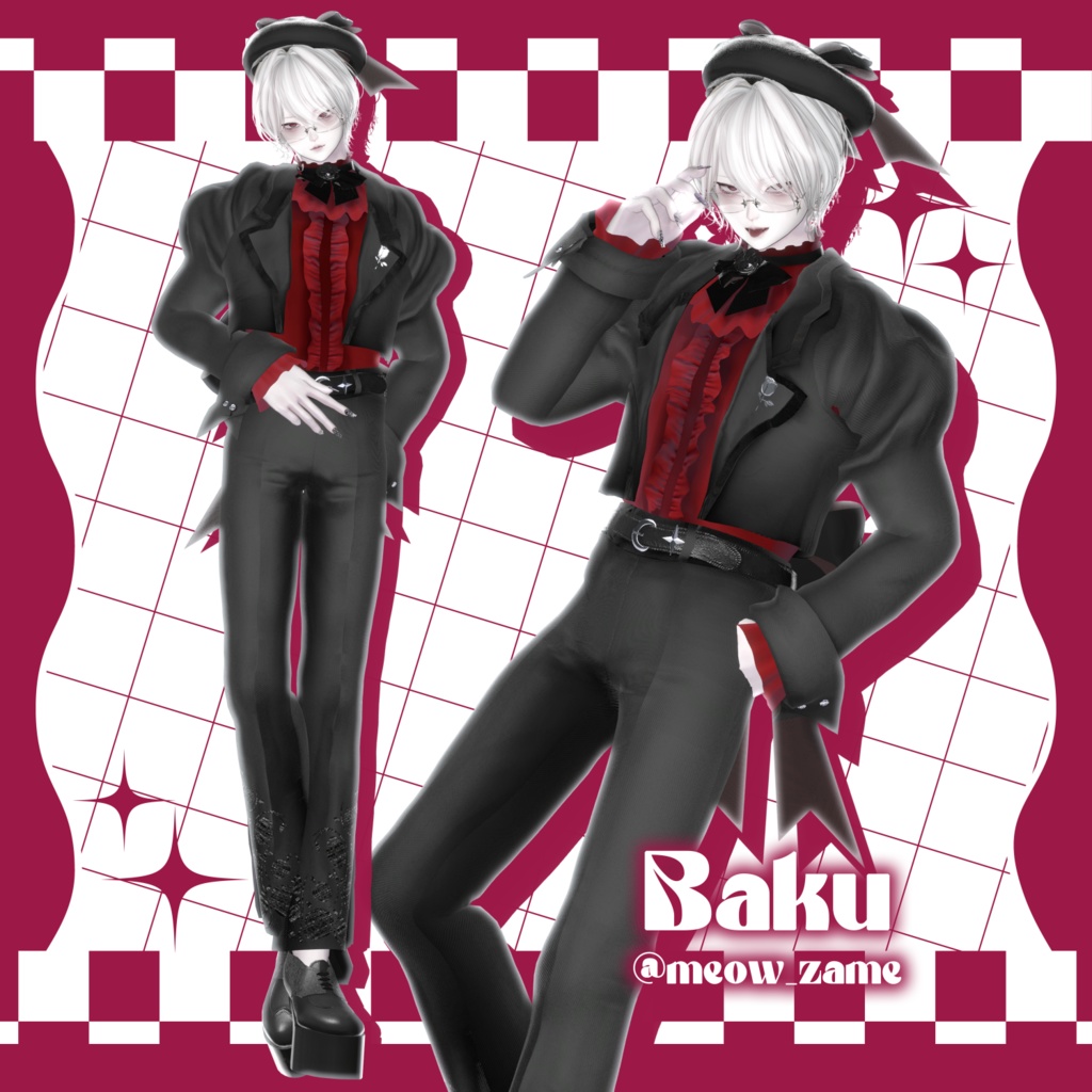 【4/1までセール中!】【7アバター対応】🥀薔薇月学園制服🥀Rosemoon Academy Uniform #vanity_belle