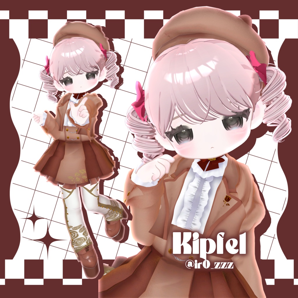 【4/1までセール中!】【7アバター対応】🥀薔薇月学園制服🥀Rosemoon Academy Uniform #vanity_belle