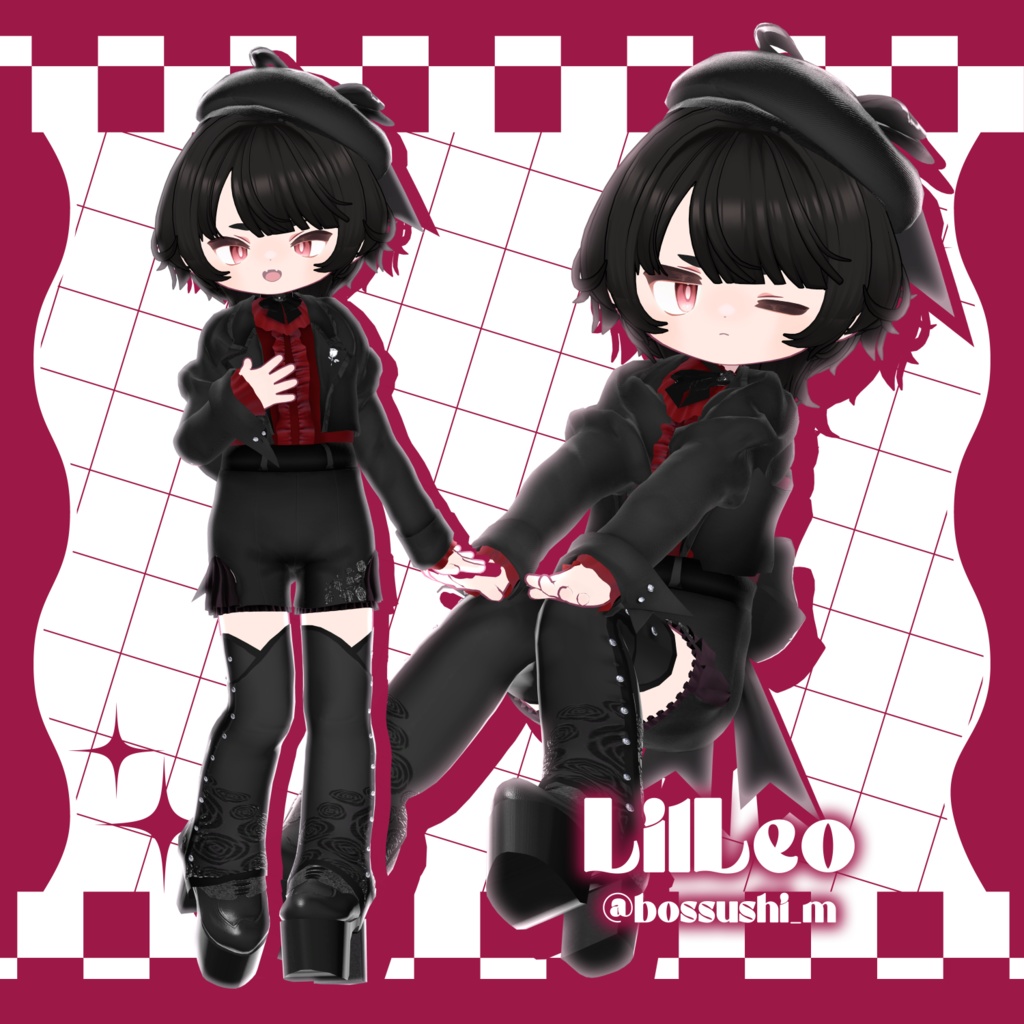 【4/1までセール中!】【7アバター対応】🥀薔薇月学園制服🥀Rosemoon Academy Uniform #vanity_belle