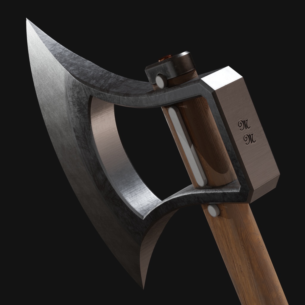 Fantasy Medieval Axe (Tyuril)