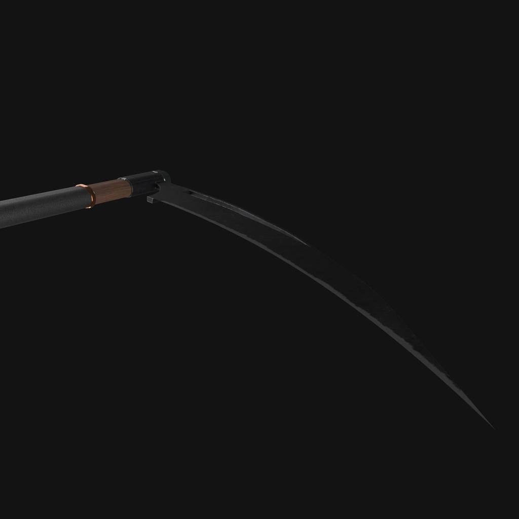 Fantasy Scythe (Halloween 2021) High Poly
