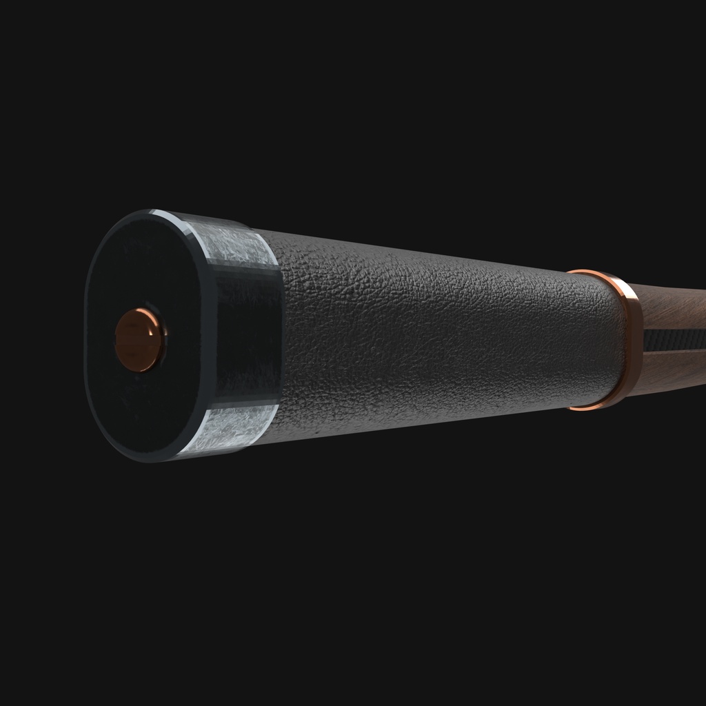 Fantasy Scythe (Halloween 2021) High Poly