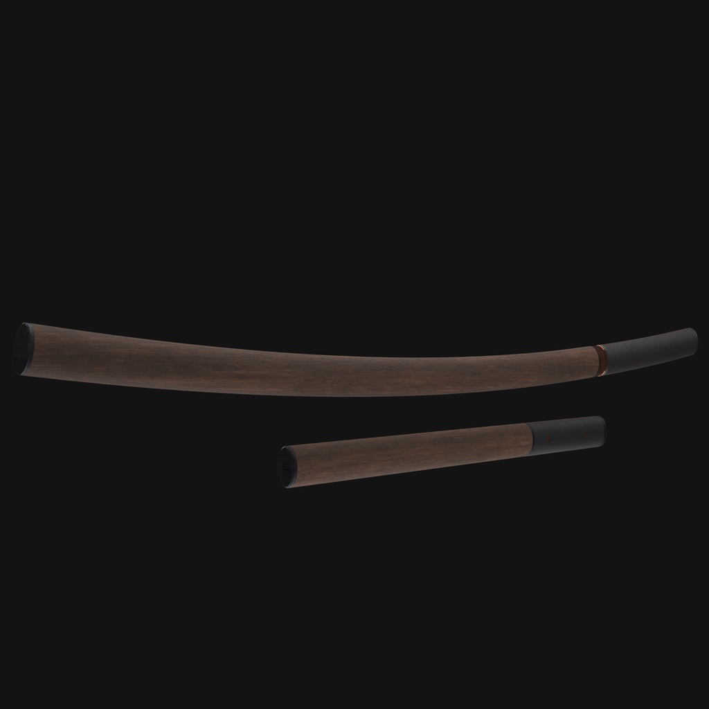 Shirasaya Katana and Tanto combo pack