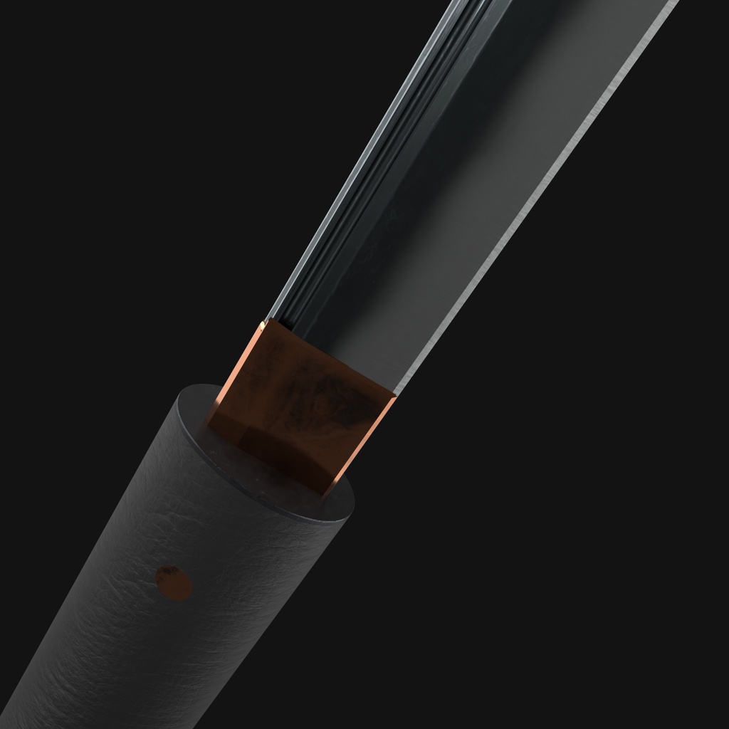 Shirasaya Tanto (Chizuru) (Leather Version)