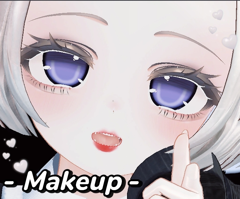^マヌカ^ Eyes makeup texture