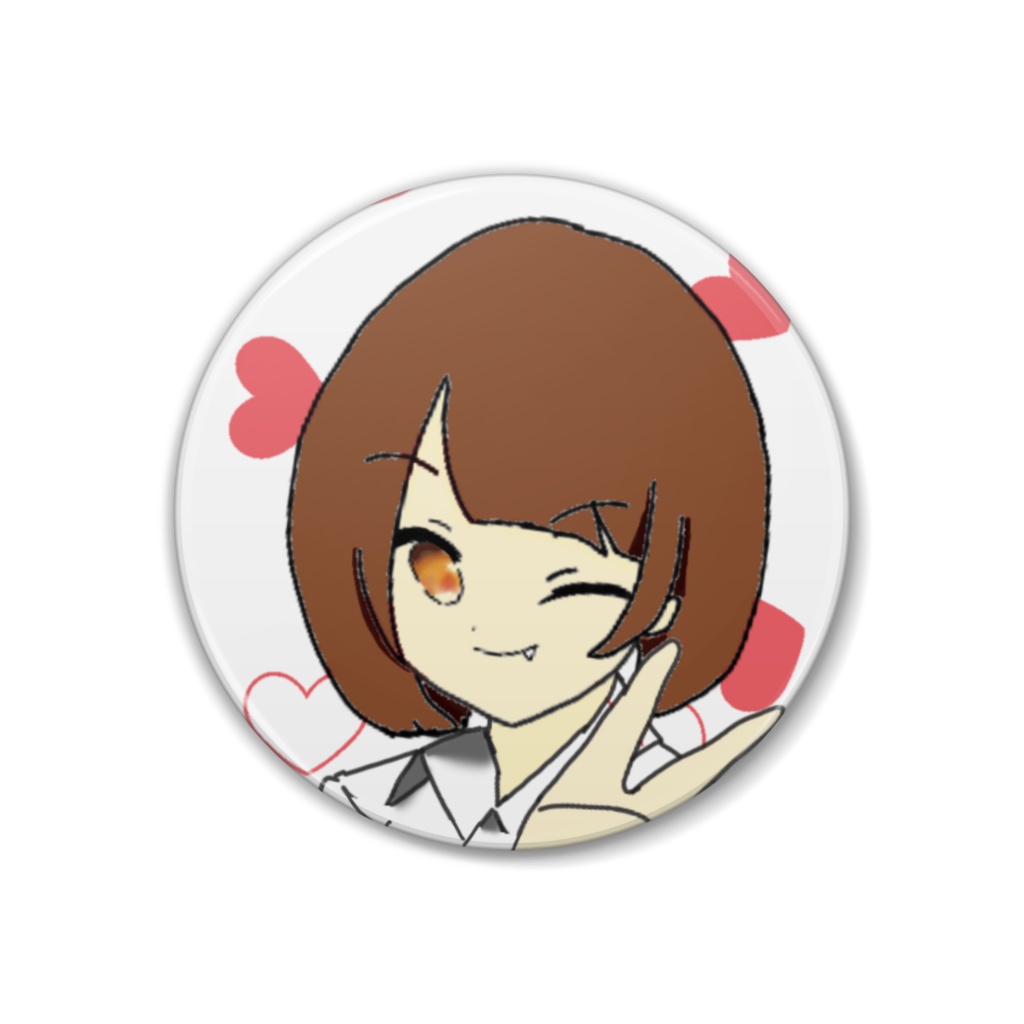 あおか缶バッチ